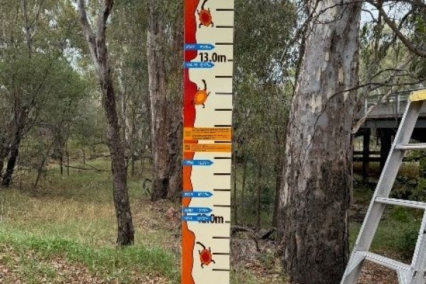 RiverConnect Historical Food Information Signage - Kialla