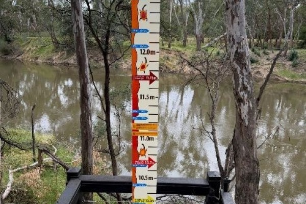 RiverConnect Historical Food Information Signage - Murchison